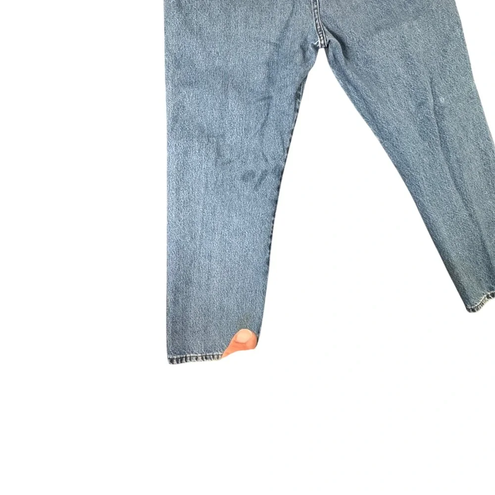VTG Y2K Rustler by Wrangler Mens‎ 42x29 Jeans Light Wash Workwear Denim
